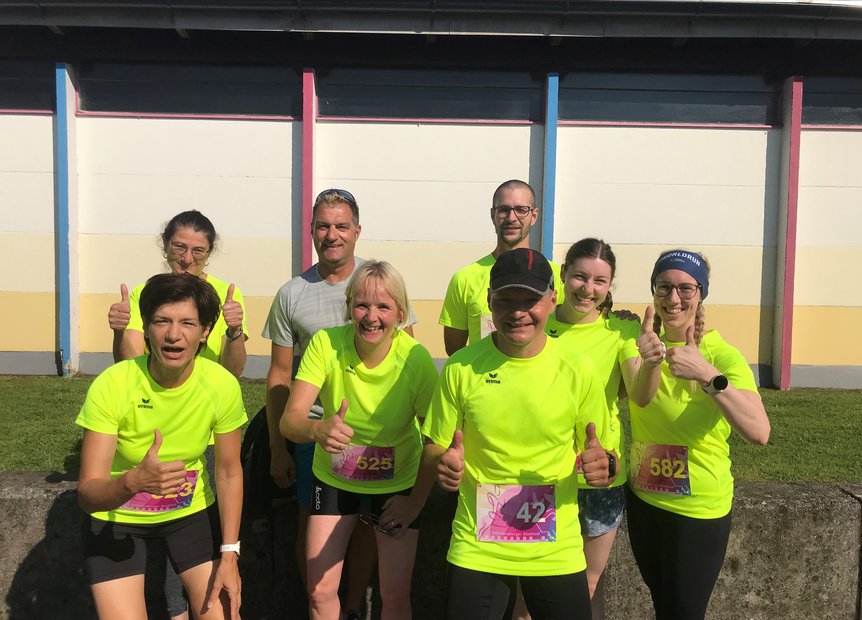 Team Fischer beim Stadtlauf Wilhelmsburg