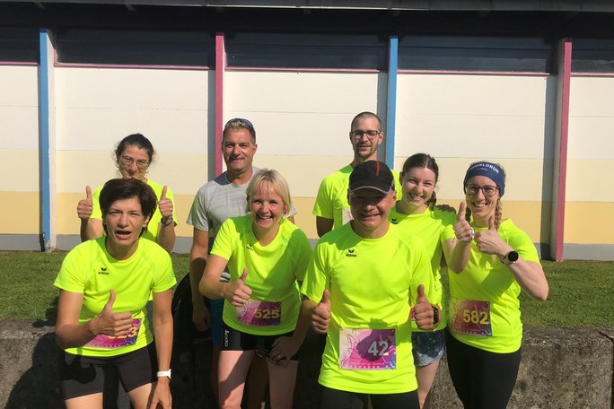 Team Fischer beim Stadtlauf Wilhelmsburg